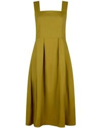 NUMBAT - Sybil Cotton Midi Pinafore Dress - Lyst