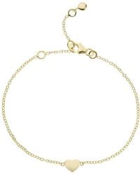 Auree - Verona Vermeil Full Heart Bracelet - Lyst