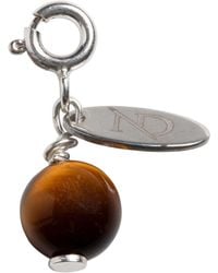 N'damus London - Tigers Eye Gemstone & Charm - Lyst