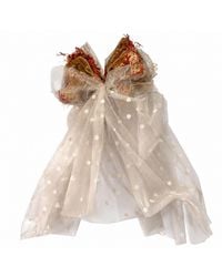 Miro Misljen - Couture Bow Veil Headpiece - Lyst