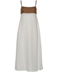 The Summer Edit - Olivia Luxe Linen Maxi Dress - Lyst