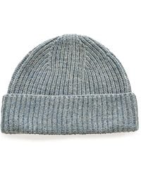 OUBAS - British Wool Beanie - Lyst