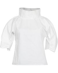 Bianca Popp - Puff Blouse With Collar - Lyst
