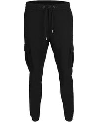 DAVID WEJ - Ashford Drawstring Trousers With Cargo Pockets – - Lyst