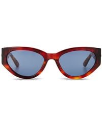 The Avantguard - Sunflower Mid Choc Tort Cat Eye Sunglasses - Lyst