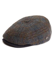 Dasmarca Hats - Aaron Harris Tweed Wool Cap With Earflaps - Lyst