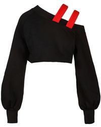 Ioana Ciolacu - Mixed Cold Shoulder Top - Lyst