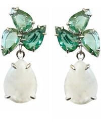 Bounkit - Charleston Earrings Push Back - Lyst