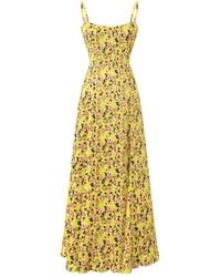 Sanctumum - Daphne Floral Print Summer Maxi Dress - Lyst