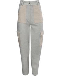 Vestiaire d'un Oiseau Libre - Neutrals Alpaca Wool Trousers - Lyst