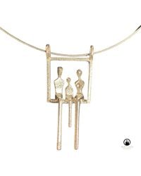 Yenny Cocq Llc - Family Of Three Pendant - Lyst