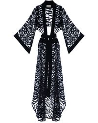 Monique Store - Sevilla Transparent Kimono Dress - Lyst