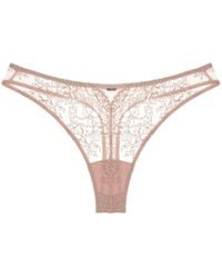 Journelle - Neutrals Chloe Thong Champagne/Chamblis - Lyst