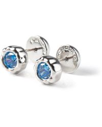 Classicharms - Skyler Molten Sky Stud Earrings - Lyst