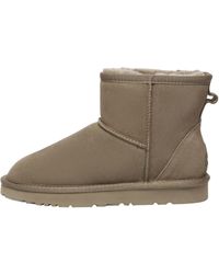 EverAu Australia - Ostrich Leather Short Boots - Lyst