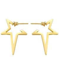 Saint Grace - 18K Shooting Star Earrings - Lyst