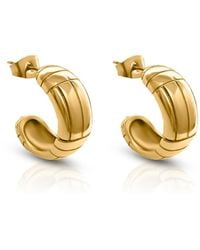 Evie Jewelry - Podium Waterproof Hoop Earrings - Lyst