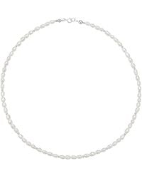 Lily & Roo - Beaded Seed Pearl Choker - Lyst