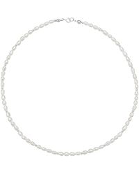 Lily & Roo - Beaded Seed Pearl Choker - Lyst