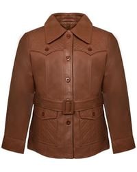 Zasta Studio - Old Fashioned Leather Trench Jacket - Lyst