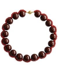 Eyeconic by Samar Ajram - Vivian Maxi Beaded Necklace - Lyst