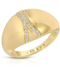 Leeada Jewelry - Bene Dome Ring - Lyst