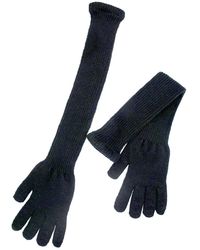Maison Bogomil - Sparkly Knit Opera Gloves - Lyst
