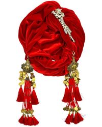 Julia Clancey - Ruby Leopardita Dream Turban - Lyst