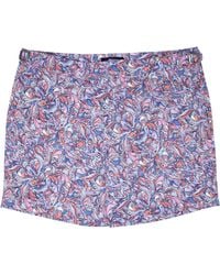 lords of harlech - Pool Paisley Layers Swim Short - Lyst
