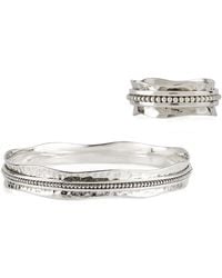 Charlotte's Web Jewellery - Aura Halo Spinning Ring & Bangle Gift Set - Lyst