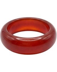 seree - Persimmon Dark Jade Stone Ring - Lyst