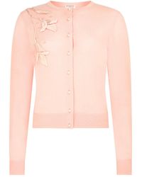 Lisa The Label - Magnolia Appliqué Cardi - Lyst