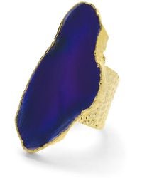 YAA YAA LONDON - Ultra Mega Gemstone Statement Ring - Lyst