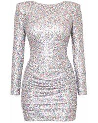 Monice London - Bey Sequin Mini Dress - Lyst