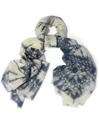 Saachi - Tie Dye Printed Scarf - Lyst