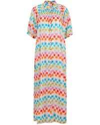 SUNSHINE TIENDA - Summer Camp Geo Oasis Dress - Lyst