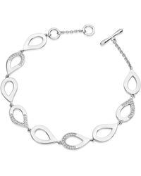 Lucy Quartermaine - Melting Diamond Bracelet - Lyst