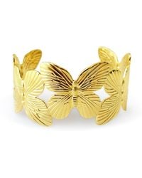 Hzmer Jewelry - Divine Butterfly Cuff Bracelet - Lyst