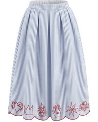 King Naked - Sweet Nothing Skirt Striped - Lyst