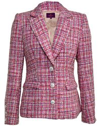 House of Kind - D W Inspire Tweed Blazer - Lyst