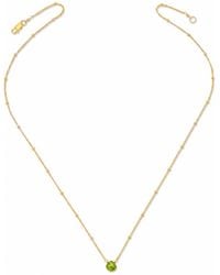 Heather Hawkins Jewelry - Satellite Tiny Gemstone Necklace - Lyst