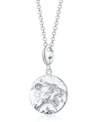 Lily Charmed - Sterling Leo Zodiac Charm Necklace - Lyst