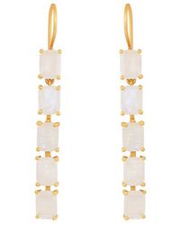 Opium Jewels - Baguette Cut Droplets - Lyst