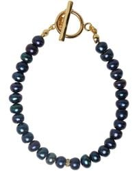 Urbane Jewelry Studio - Solstice Noire Pearl Bracelet - Lyst