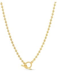 SHYMI - Ball Chain Toggle Necklace - Lyst