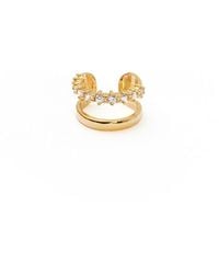 Shabella Nyc - Double Bling Ear Cuff - Lyst