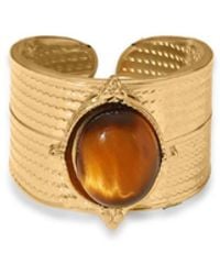 VIEA - Sola Tiger Eye Ring - Lyst