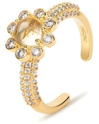 Freqnc Atelier - Eight Petals Ring - Lyst