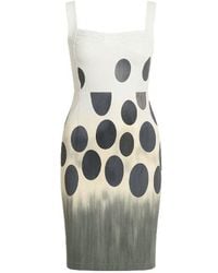 Conquista - Straight Sleeveless Print Dress - Lyst