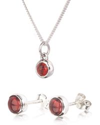 The Jewellery Store London - July Birthstone Jewellery Set - Lyst